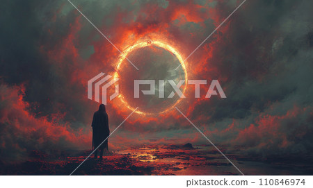 以「永恆」為主題的極簡形象 以「永恆」為主題的極簡形象 110846974