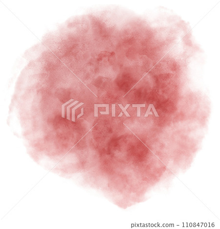 Red water drop on paper 110847016