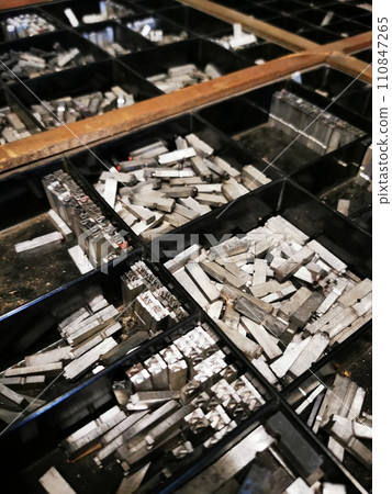 old letterpress background old letterpress background 110847265