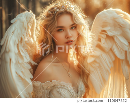 beautiful angel 110847852