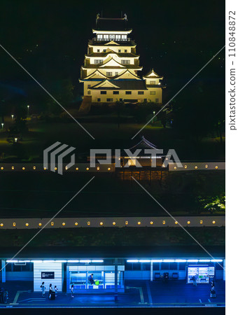 福山城和福山站(廣島) 福山城和福山站(廣島) 110848872