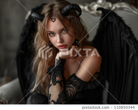 female devil female devil 110850344