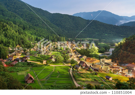 Shirakawa Village, Japan from Ogimachi 110851004