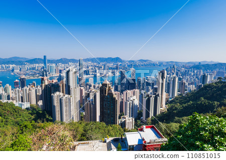 從太平山頂俯瞰香港 從太平山頂俯瞰香港 110851015