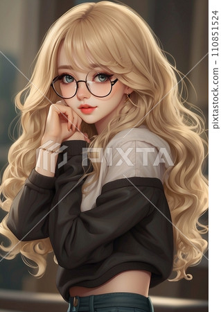 梳理棕色頭髮的女人 110851524