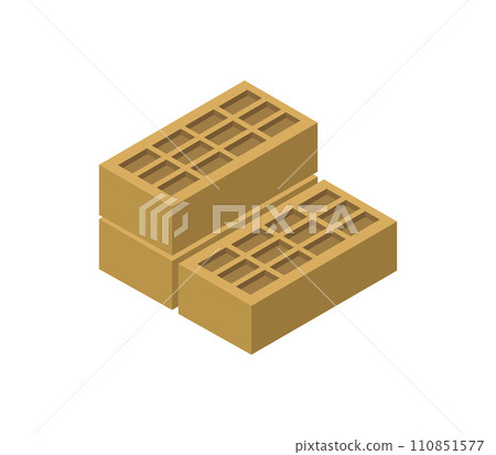 Isometric bricks Isometric bricks 110851577