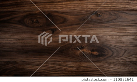 flat walnut wood texture detailed with light dark background AI-generated content 110851641