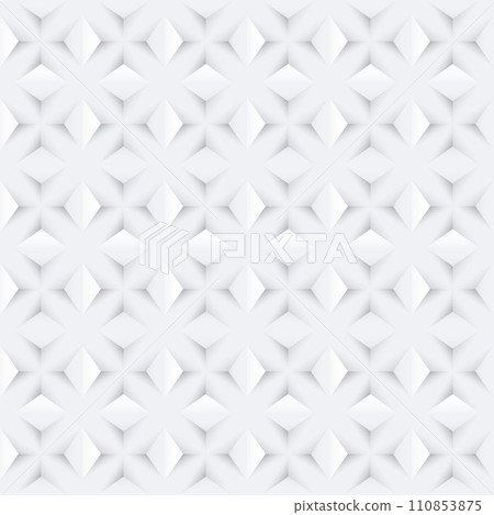 White geometric texture, seamless. 110853875