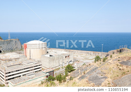 Lemoniz unfinished nuclear power plant, Spain Lemoniz unfinished nuclear power plant, Spain 110855194