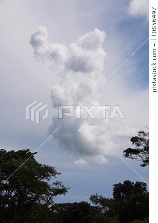 Summer clouds and sky in Sao Paulo, Brazil Summer clouds and sky in Sao Paulo, Brazil 110856497