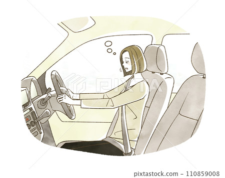 女子開車時睡著了 110859008