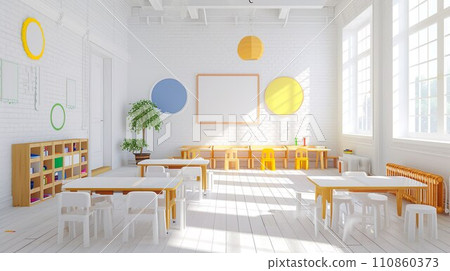 幼兒園教室形象02 幼兒園教室形象02 110860373