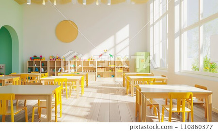 Kindergarten classroom image 07 Kindergarten classroom image 07 110860377