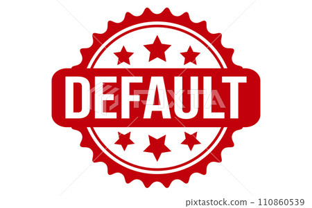 Default Rubber Stamp Seal Vector Default Rubber Stamp Seal Vector 110860539