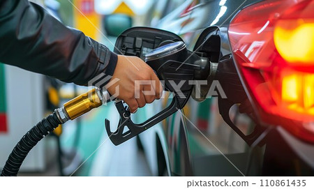 Image of refueling at a gas station 01 110861435