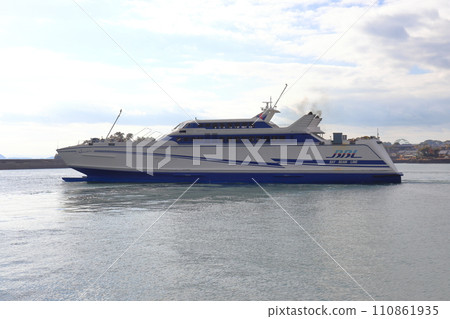 熊本渡輪 Ocean Arrow 從島原港出發 110861935