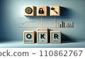 OKR Blocks- Aligning Objectives and Results in Business 110862767