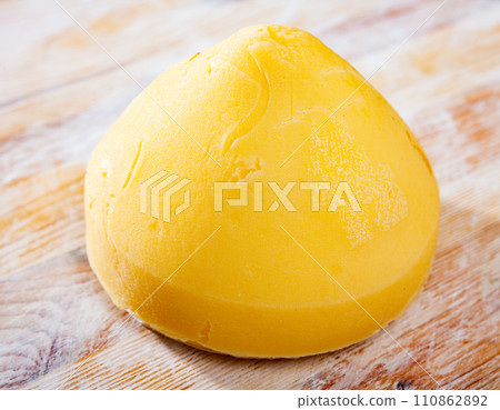 Galician Tetilla cheese 110862892