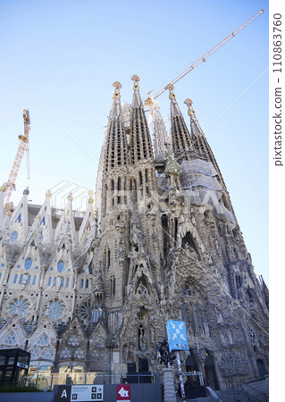 Cathedral against the blue sky 110863760