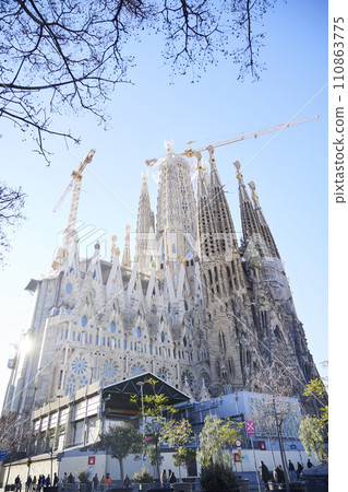 Cathedral against the blue sky Cathedral against the blue sky 110863775