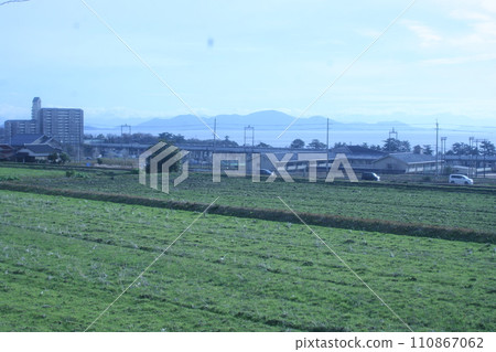 Scenery with field Scenery with field 110867062