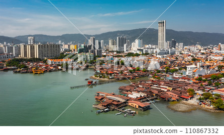 Aerial view of George Town Aerial view of George Town 110867332