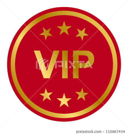 VIP icon vector for graphic design, logo, website, social media, mobile app, UI VIP icon vector for graphic design, logo, website, social media, mobile app, UI 110867434