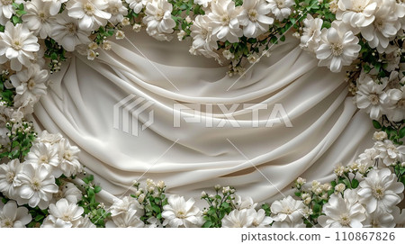 White background image inspired by a wedding 110867826