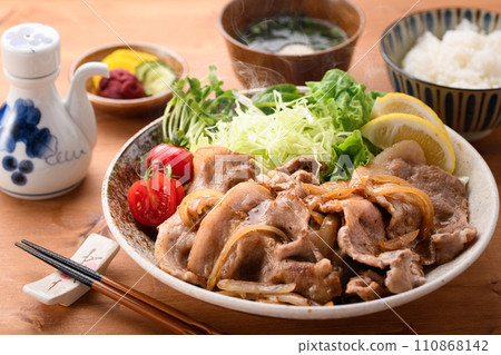 姜烤豬肉套餐 110868142