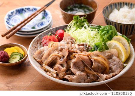 姜烤豬肉套餐 姜烤豬肉套餐 110868150