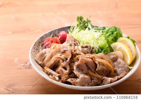 Grilled ginger 110868158