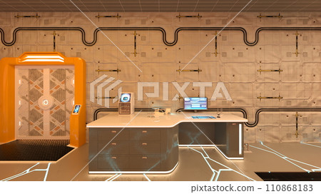Inspection room in the spacecraft 110868183