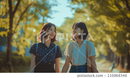 Funny moments of Japanese lesbian couples 110868348