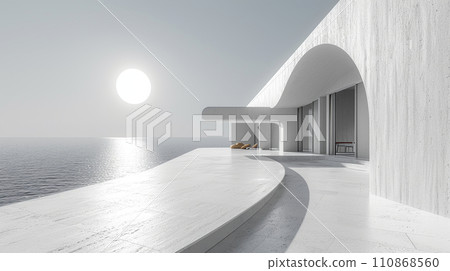 A minimalist image with the theme of "eternity" 110868560