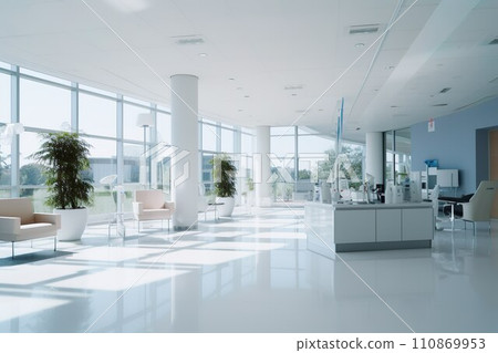 Hospital interior based on white 03 110869953