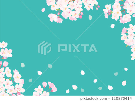 櫻桃背景例證 110870414