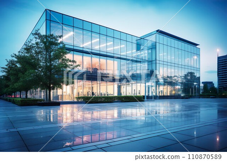 Modern office exterior image 01 110870589