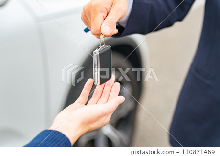 遞汽車智能鑰匙的人 租車送貨 遞汽車智能鑰匙的人 租車送貨 110871469