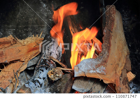 Fireplace fire Fireplace fire 110871747