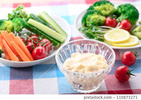 Colorful vegetable salad Colorful vegetable salad 110873271