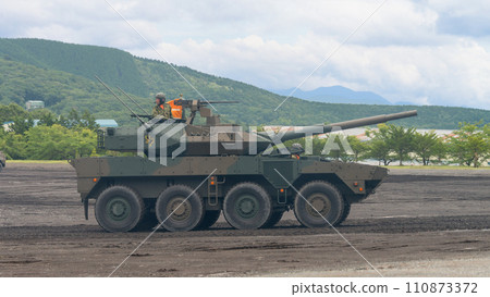 Ground Self-Defense Force Type 16 Mobile Combat Vehicle running 110873372