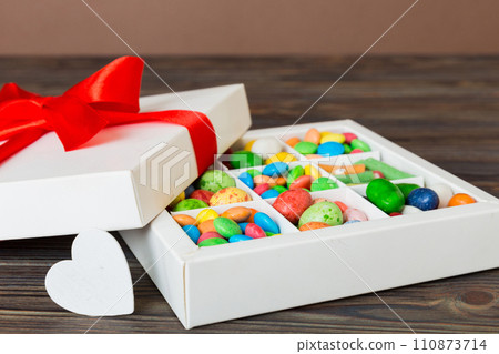 Valentine day composition 110873714