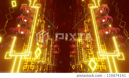 3D illustration Background for advertising and wallpaper in festival and religion scene. 3D rendering in decorative concept. 3D illustration Background for advertising and wallpaper in festival and religion scene. 3D rendering in decorative concept. 110874141