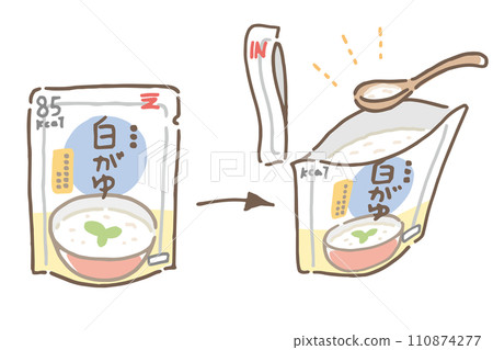 可以直接食用的蒸煮粥 110874277