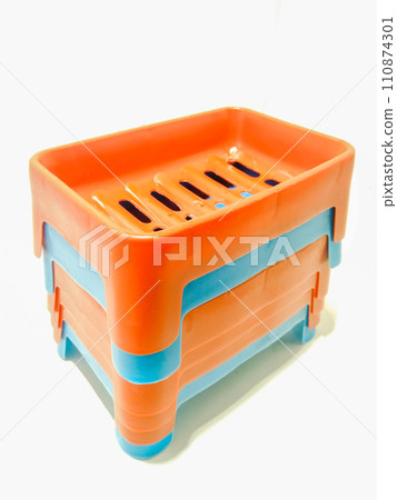 Soap Dish Holder isolated on white background Soap Dish Holder isolated on white background 110874301