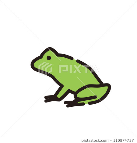 Frog frog animal icon illustration 110874737