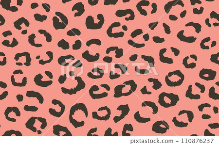 Abstract modern leopard seamless pattern. Animals trendy background. Color decorative vector stock illustration for print, card, postcard, fabric, textile. Modern ornament of stylized skin Abstract modern leopard seamless pattern. Animals trendy background. Color decorative vector stock illustration for print, card, postcard, fabric, textile. Modern ornament of stylized skin 110876237