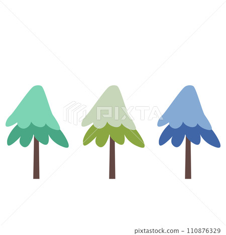 The with Christmas tree with with balls, garland, snowflakes. Winter illustration for fabric, textile wallpaper, posters, gift wrapping paper. Merry Christmas and New year Vector The with Christmas tree with with balls, garland, snowflakes. Winter illustration for fabric, textile wallpaper, posters, gift wrapping paper. Merry Christmas and New year Vector 110876329