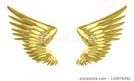 帶面具羽翼鳥金的翅膀 110876492