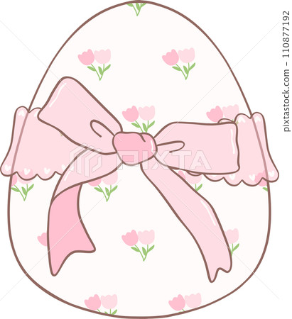 Coquette Easter egg 110877192